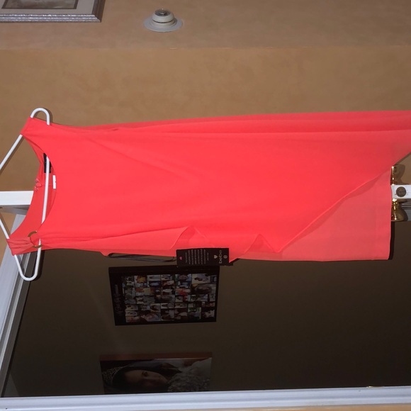 Bebe coral dress - Picture 1 of 3